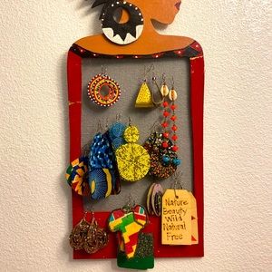 African Style Earrings- Perfect for Queens